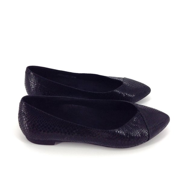 VIONIC Black Snake Caballo Flats - Picture 5 of 8